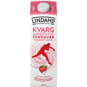 lindahls kvarg jordgubb